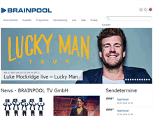 Tablet Screenshot of brainpool.de